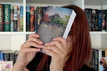 Jesse Kilior mit ihrem ersten Buchcover, das nicht zum genre gepasst hat